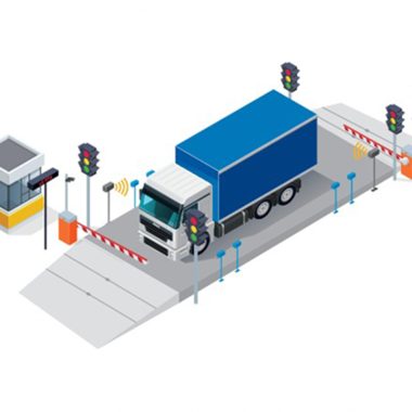 Unmanned weighbridge with automated weighing system for accuracy and efficiency in industrial operations