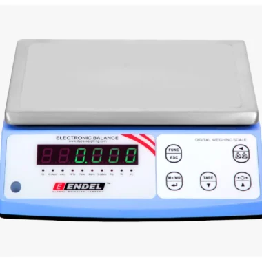 Tabletop weighing scale with LED display and multiple functions