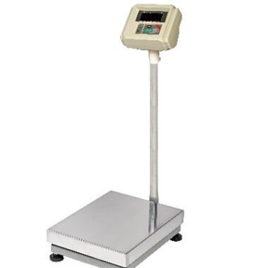 Platform Scales with stainless steel top plate and LED display